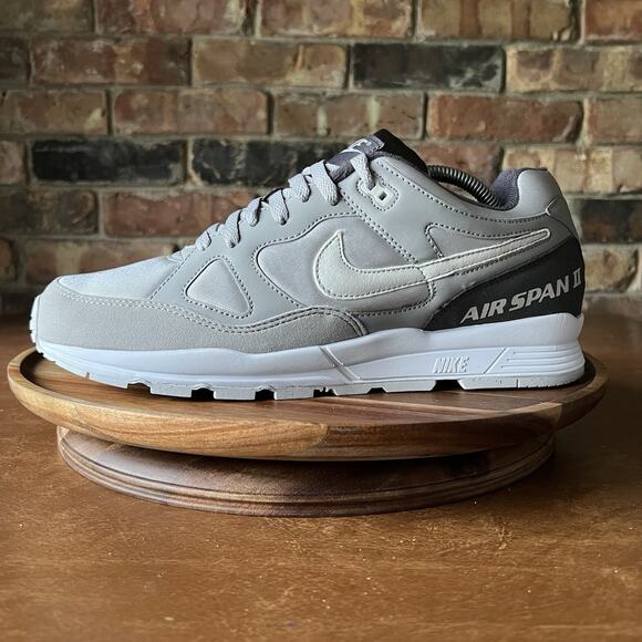 Nike Air Span II 2 SE Atmosphere Grey Running Shoes Sneakers Men's Sizes 13 - Picture 12 of 16